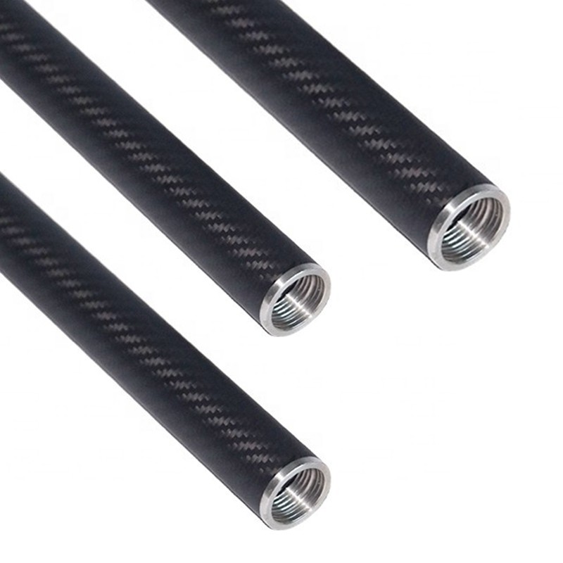 Carbon Fiber Tube With Connector0 Carbon Fiber Tube With Connector0