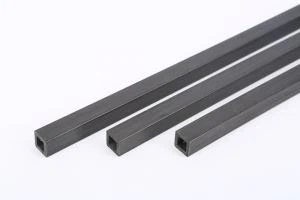 Pultrusion Kabòn Fib kare ak Round Tib