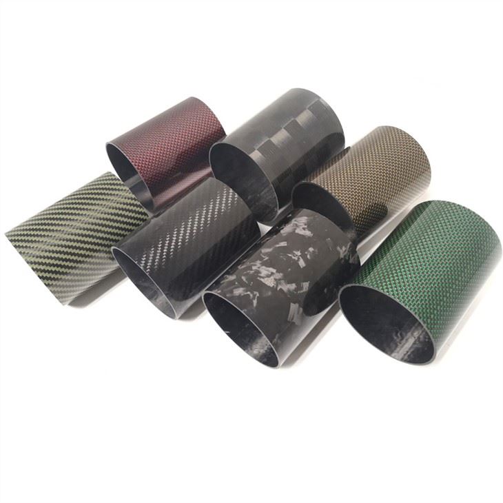 Colored Carbon Fiber Tube For Shisha Pipe Colored Carbon Fiber Tube For Shisha Pipe